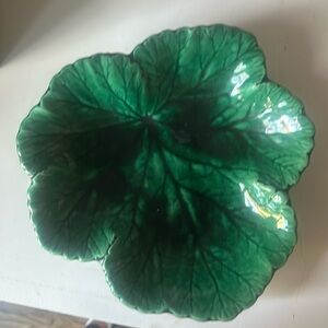 Majolica plate 9 inches